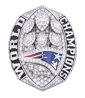 2019 New England Patriots Super Bowl LIII Deatrich Wise, Jr. Championship Ring - Family Ring (Jostens COA)